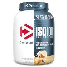 Load image into Gallery viewer, DYMATIZE ISO100- 100% Whey Isolate - 71 serves / 2.3kg
