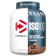 Load image into Gallery viewer, DYMATIZE ISO100- 100% Whey Isolate - 71 serves / 2.3kg