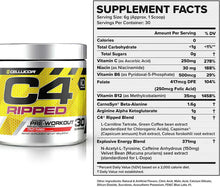 Load image into Gallery viewer, C4 Ripped - Preworkout - 30 serves - 3 flavours
