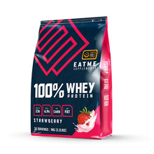 Load image into Gallery viewer, Eatme 100% Whey Protein -32 Servings - Vanilla, Chocolate,Strawberry, Banana,