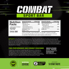 Load image into Gallery viewer, MP Combat Sport Protein bar - 63g, 20g protein - 3 flavours