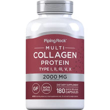 Load image into Gallery viewer, MULTI COLLAGEN PROTEIN- 2,000mg - Piping Rock - 180 Caps