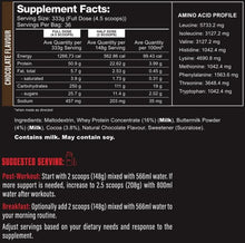 Load image into Gallery viewer, PACK NUTRITION MYTHIC MASS - Muscle Gainer