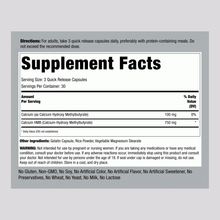 Load image into Gallery viewer, Piping Rock HMB - Muscle Growth and recovery - 750mg - 90 caps