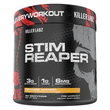 Load image into Gallery viewer, Killer Labz Stim Reaper - 30 Serves- Orange Mango