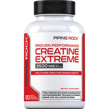 Load image into Gallery viewer, Piping Rock Extreme Creatine (3500mg) - 120 caps