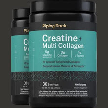 Load image into Gallery viewer, CREATINE Plus Multi Collagen -285g - 5g Creatine, 3g Advanced Collagen per serve.