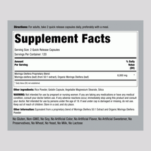 Load image into Gallery viewer, Piping Rock - Moringa Oleifera 6000mg - 240 Quick Release Capsules
