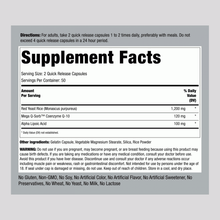 Load image into Gallery viewer, CoQ10 with Alpha Lipoic Acid & Mega Q-Sorb - Heart Health 100 qucik release capsules