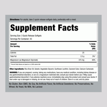 Load image into Gallery viewer, Magnesium Glycinate - Piping Rock - 375g - 130 softgels