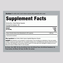 Load image into Gallery viewer, Tribulus Mega 1000 - 1000mg - 100 or 200 Quick Release Caps