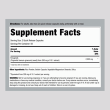 Load image into Gallery viewer, Nature's Product - Fenugreek 2000mg per serve - 100 caps