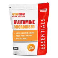 Load image into Gallery viewer, EATME Micronised Glutamine - 500g pouches / 100 Serves