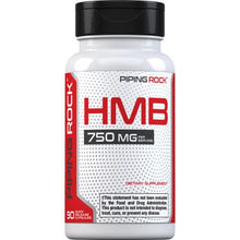 Load image into Gallery viewer, Piping Rock HMB - Muscle Growth and recovery - 750mg - 90 caps
