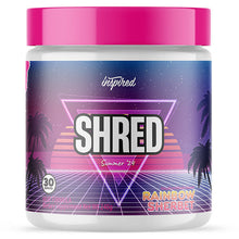 Load image into Gallery viewer, Inspired Shred - Heat Formula Pre-Workout - 240g - 30 Serves - 5 Flavours