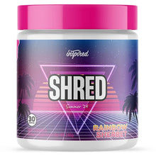 Load image into Gallery viewer, Inspired Shred - Heat Formula Pre-Workout - 240g - 30 Serves - 5 Flavours