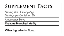 Load image into Gallery viewer, Pack Nutrition- 1 months Creatine Monohydrate Micronised (150g)