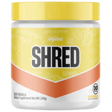 Load image into Gallery viewer, Inspired Shred - Heat Formula Pre-Workout - 240g - 30 Serves - 5 Flavours