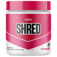 Load image into Gallery viewer, Inspired Shred - Heat Formula Pre-Workout - 240g - 30 Serves - 5 Flavours