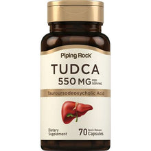 Load image into Gallery viewer, Piping Rock TUDCA 550mg ( per serve) - 70 Caps