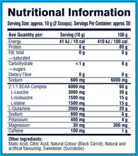 Load image into Gallery viewer, Nutratech Amino Shock - 500g
