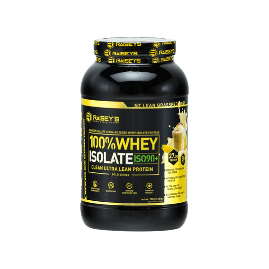 Raisey’s ISO90+ Isolate Whey Powder - 1.8kg