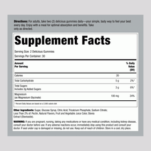 Load image into Gallery viewer, Magnesium Glycinate Gummies - 100mg  per serve / 60 Gummies - Cherry Berry Flavour
