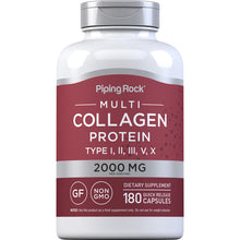Load image into Gallery viewer, MULTI COLLAGEN PROTEIN- 2,000mg - Piping Rock - 180  Caps
