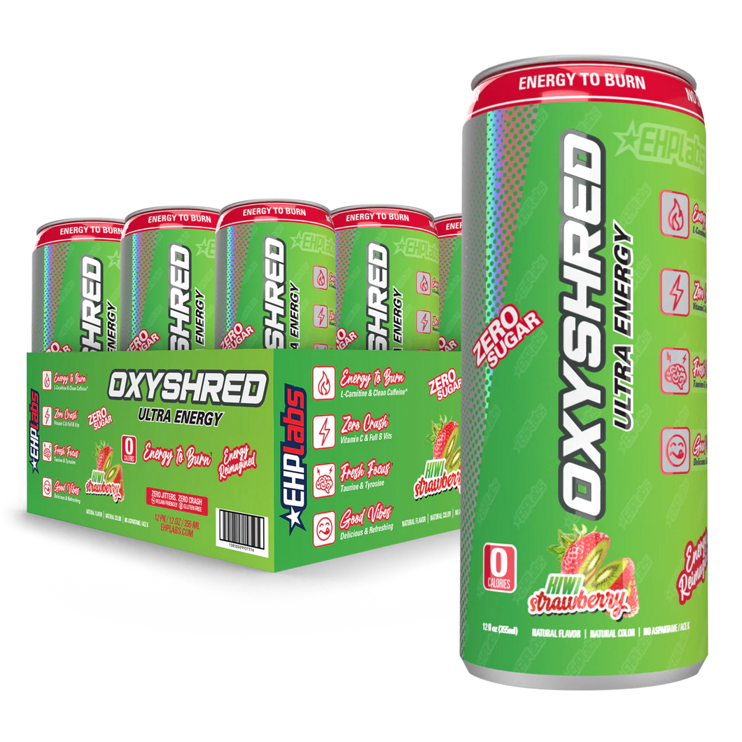 OxyShred Ultra Energy Drink RTD - Kiwi Strawberry (single)