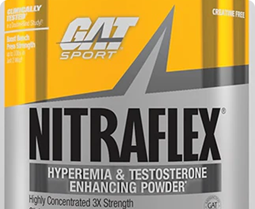GAT Sports Nitraflex - pre-workout and testosterone booster 