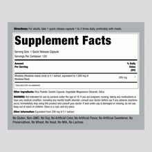 Load image into Gallery viewer, Piping Rock -Rhodiola Rosea 1000mg - 120 Capsules
