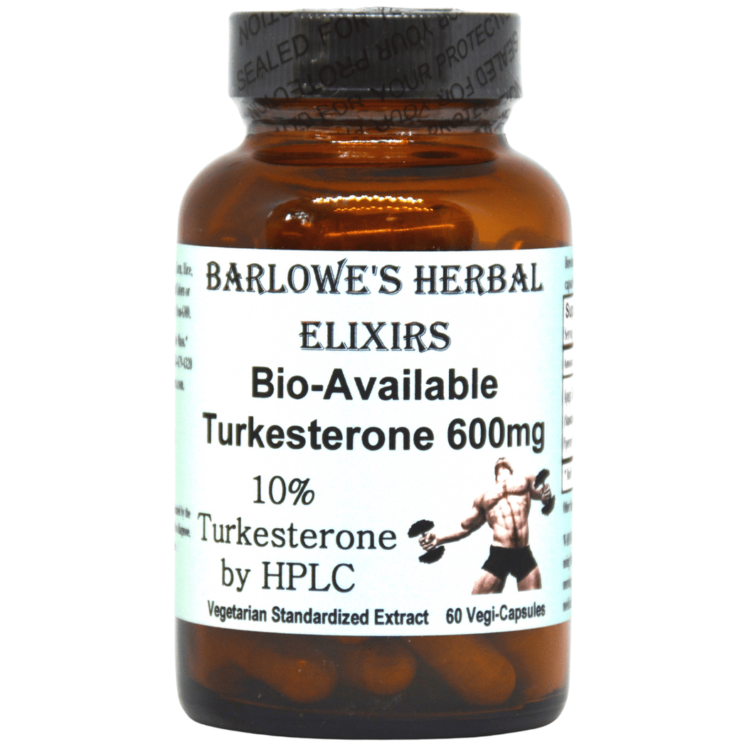 Barlowe's  TURKESTERONE - 600mg Capsules