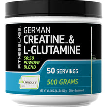 Load image into Gallery viewer, Fitness Labs Creatine Creapure® and L-Glutamine Blend  (10000mg) - 50 serves
