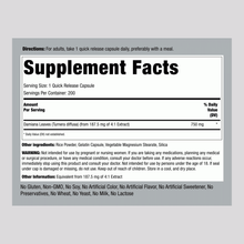 Load image into Gallery viewer, Piping Rock - Damiana Extract - 750mg - 200 caps

