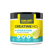 Load image into Gallery viewer, Hydrate ConCret by Pro Meara - Creatine Hydrochloride and Electrolytes - 2 Flavours - 60 Serves
