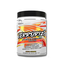Load image into Gallery viewer, Performance Essentials TERRORIZE - High Stim Pre-Workout - 400g - 40 Serves - 4 Flavours
