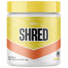 Load image into Gallery viewer, Inspired Shred - Heat Formula Pre-Workout - 240g - 30 Serves - 5 Flavours
