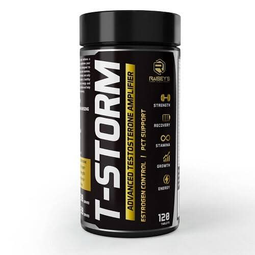 RAISEY'S - T-STORM Testosterone Booster (120 Caps) 