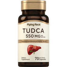 Load image into Gallery viewer, Piping Rock TUDCA 550mg ( per serve) - 70 Caps

