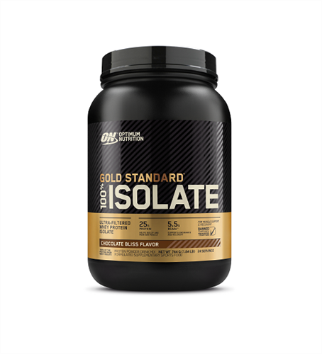 OPTIMUM GOLD STANDARD - 100% Whey Isolate - 76 serves / 2.32Kg