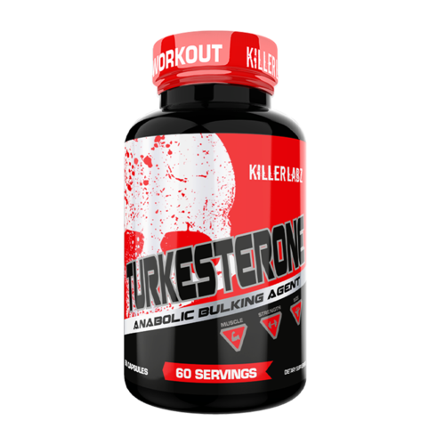 KILLER LABZ TURKESTERONE - Max Strength Testosterone Booster 