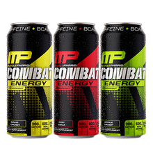 Load image into Gallery viewer, MP COMBAT Carbonated Energy Drink (12x473ml cans)
